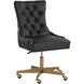 Delilah Dillon Black Office Chair
